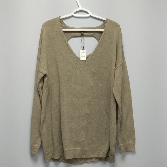Express Sweaters - NWT Express Open Back Sweater, size L